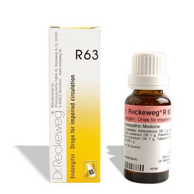 Dr. Reckeweg R63-Drops for Impaired Circulation (Endangitin)